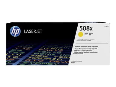 HP toner 508X Original LaserJet Gul tonerkasett