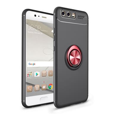 Slim Ring Case Huawei P10 Plus (VKY-L29)  - Svart/Rosè