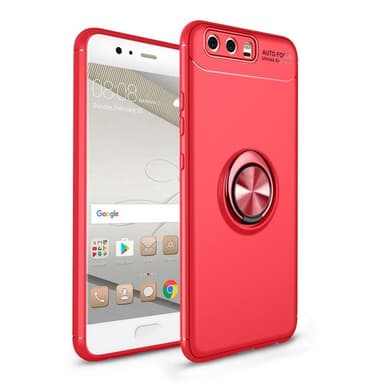 Slim Ring Case Huawei P10 Plus (VKY-L29)  - Svart/Rosè
