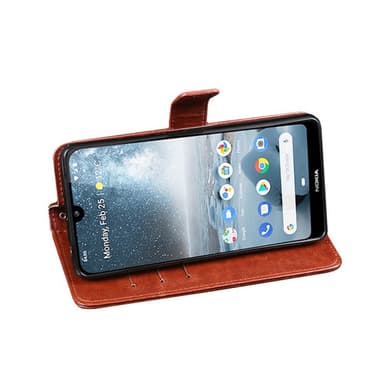 Mobilplånbok 3-kort Nokia 4.2 (TA-1157)  - Svart