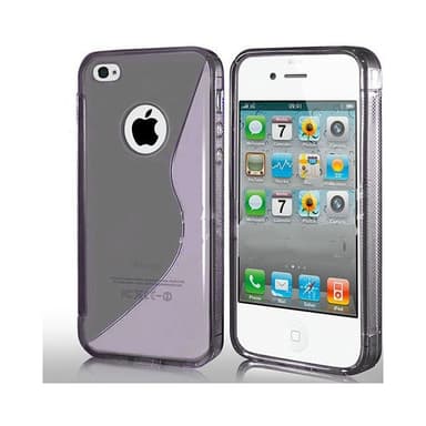 S Line silikon skal Apple iPhone 4 / 4S Vit