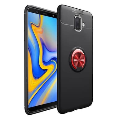 Slim Ring Case Samsung Galaxy J6 Plus (SM-J610F)  - Svart