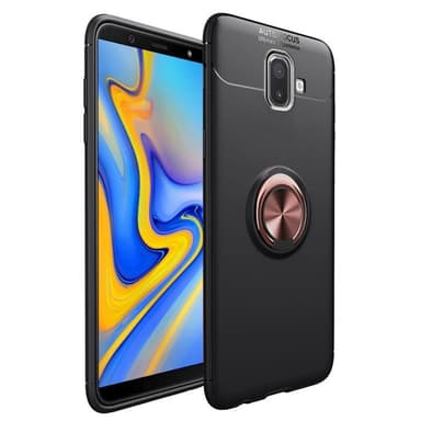 Slim Ring Case Samsung Galaxy J6 Plus (SM-J610F)  - Svart