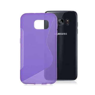 S Line silikon skal Samsung Galaxy S7 Edge (SM-G935F) Röd