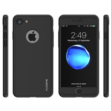FLOVEME 360° skal med glas Apple iPhone 7 Plus  - Guld