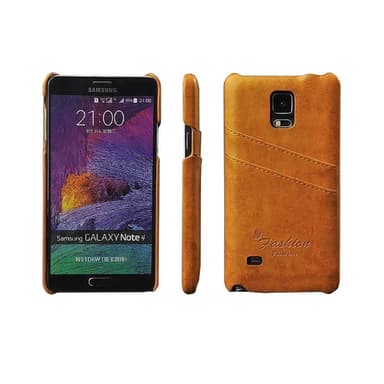 Retro skal med kortplatser Samsung Galaxy Note 4 (SM-N910F) Vit