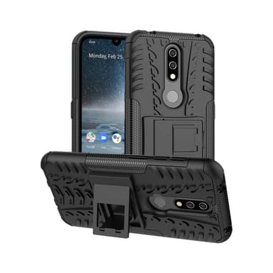 Stöttåligt skal med ställ Nokia 4.2 (TA-1157)  - Grön
