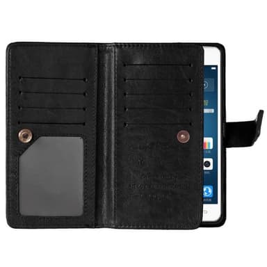 Dubbelflip Flexi 9-kort LG X Power (K220)  - Brun