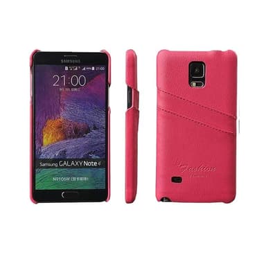 Retro skal med kortplatser Samsung Galaxy Note 4 (SM-N910F) Vit