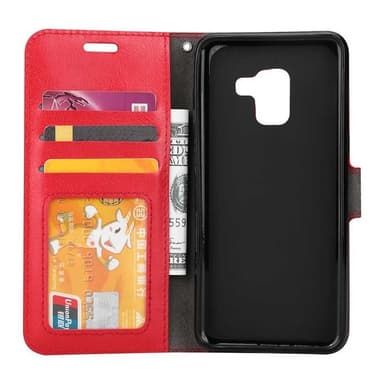 Mobilplånbok 3-kort Samsung Galaxy A6 Plus 2018 (SM-A610F)  - Brun
