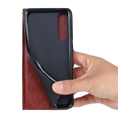 Mobilplånbok 3-kort Samsung Galaxy A70 (SM-A705F)  - Svart