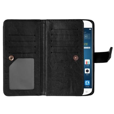 Dubbelflip Flexi 9-kort Huawei Y6 II (CAM-L21)  - Röd