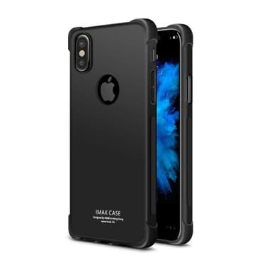IMAK shockproof silikon skal Apple iPhone X / Xs  - Svart