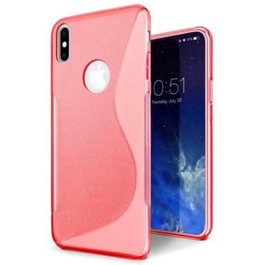 S Line silikon skal Apple iPhone X / Xs  - Rosa