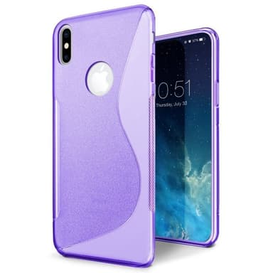 S Line silikon skal Apple iPhone X / Xs  - Rosa