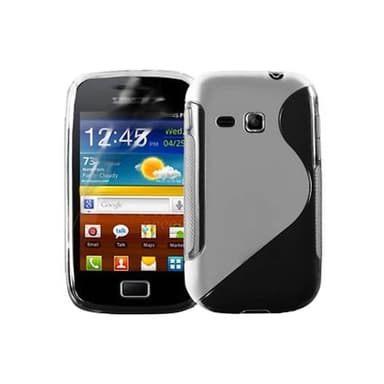 S Line silikon skal Samsung Galaxy Mini 2 (GT-s6500) Röd