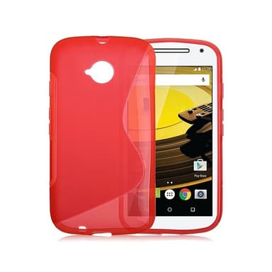S Line silikon skal Motorola Moto E2 (XT1524) Lila