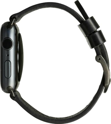 dbramante1928 Bornholm Apple Watch 42-45 mm klockarmband (svart/grått)