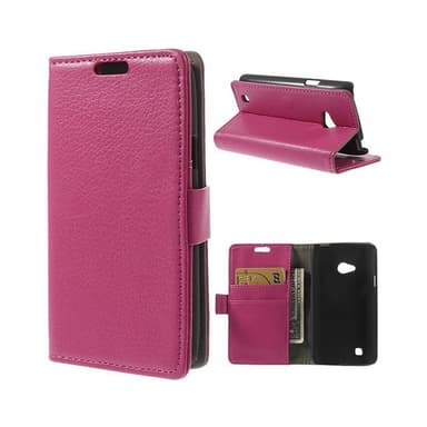Mobilplånbok 2-kort LG L50 (D213)  - Rosa