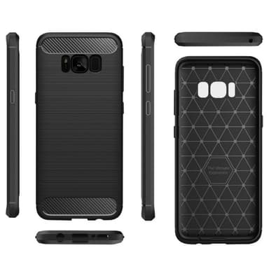 Borstat silikon TPU skal Samsung Galaxy S8 (SM-G950F)  - Blå