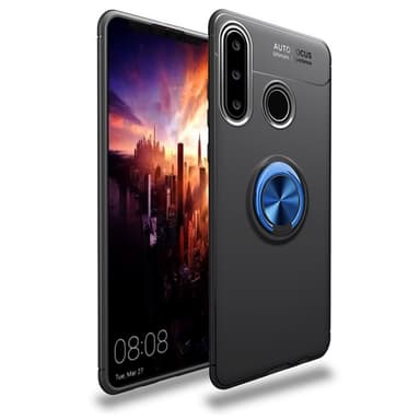 Slim Ring Case Huawei P30 Lite (MAR-LX1)  - Svart