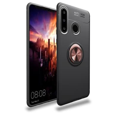 Slim Ring Case Huawei P30 Lite (MAR-LX1)  - Svart