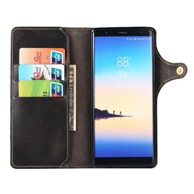 Mobilplånbok 3-kort äkta läder Samsung Galaxy Note 8 (SM-N950F)  -