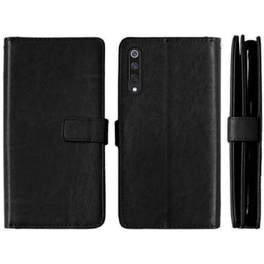 Dubbelflip Flexi 9-kort Xiaomi Mi 9 (6.39")  - Svart