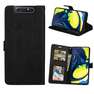 EZO Mobilplånbok 3-kort Samsung Galaxy A80 (SM-A805F)  - Grön