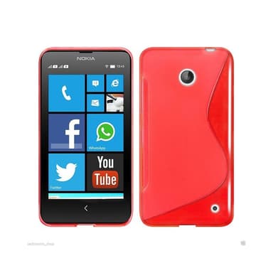 S Line silikon skal Nokia Lumia 630/635 (RM-976) Lila