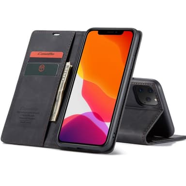 CaseMe Smart Magnet FlipCase Apple iPhone 11 Pro Max (6.5")  - Svart