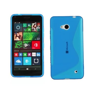 S Line silikon skal Microsoft Lumia 640 (RM-1072) Blå