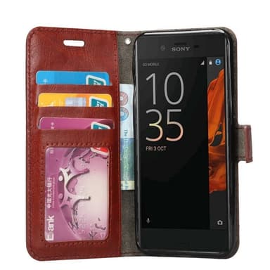 Mobilplånbok 3-kort Sony Xperia XZ / XZs (F8331)  - Rosa