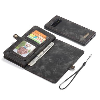 Multiplånbok 11-kort Samsung Galaxy S10 (SM-G973F)  - Blå