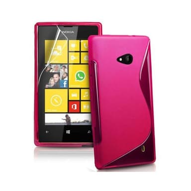 S Line silikon skal Microsoft Lumia 535 (RM-1091) Blå