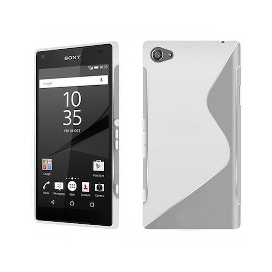 S Line Silikon skal Sony Xperia Z5 Compact (E5823) Lila