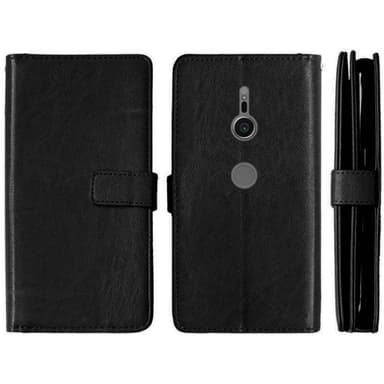 Dubbelflip Flexi 9-kort Sony Xperia XZ2 (H8266)  - Brun