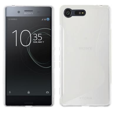 S Line silikon skal Sony Xperia XZ Premium (G8141)  - Grå