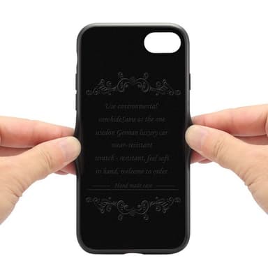 Denior Läderskal med kortfack Apple iPhone 7 / 8 / SE (4.7")  - Brun