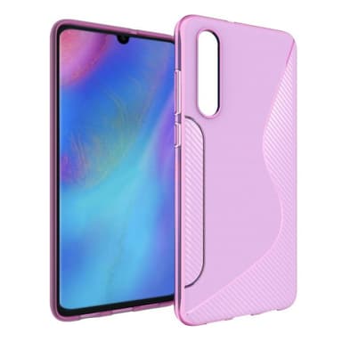 S Line silikon skal Huawei P30 (ELE-L29)  - Transparent