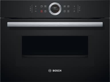 Bosch serie 8 kompaktugn/mikro CMG633BB1 (svart)