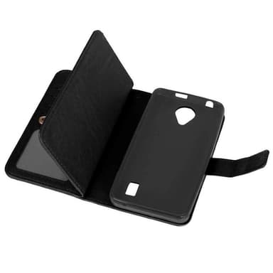 Dubbelflip Flexi 9-kort Huawei Y635  - Rosa