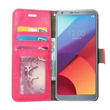 Mobilplånbok 3-kort LG G6 (H870)  - Rosa