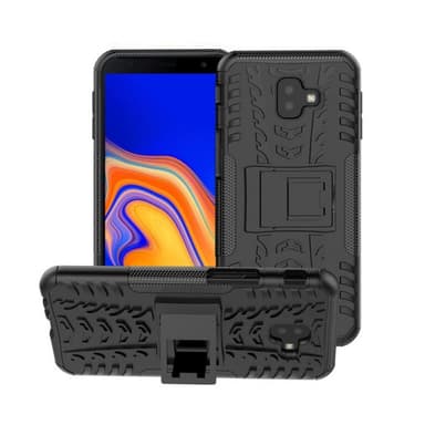 Stöttåligt skal med ställ Samsung Galaxy J6 Plus (SM-J610F)  - Grö