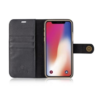 Mobilplånbok DG-Ming 2i1 Apple iPhone X / Xs  - Grå