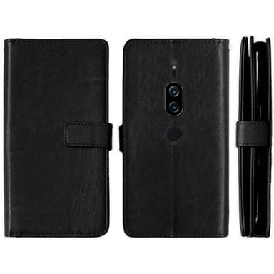 Dubbelflip Flexi 9-kort Sony Xperia XZ2 Premium (H8166)  - Rosa
