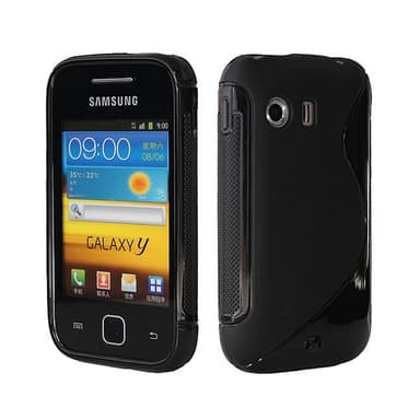 S Line silikon skal Samsung Galaxy Y (GT-s5360) Röd