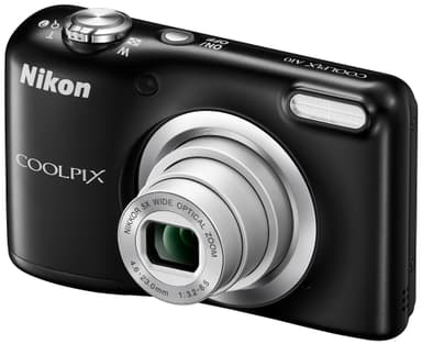 Nikon CoolPix A10 Kompaktkamera (svart)