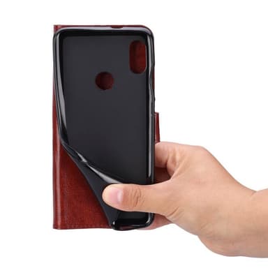 Mobilplånbok 3-kort Samsung Galaxy A40 (SM-A405F)  - Svart
