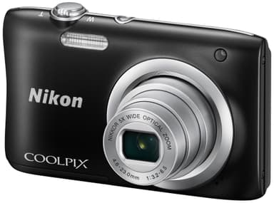 Nikon CoolPix A100 Kompaktkamera (svart) Nikon CoolPix A100 Kompaktkamera (svart)